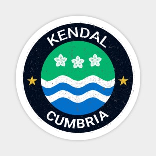 Kendal - Cumbria Flag Magnet